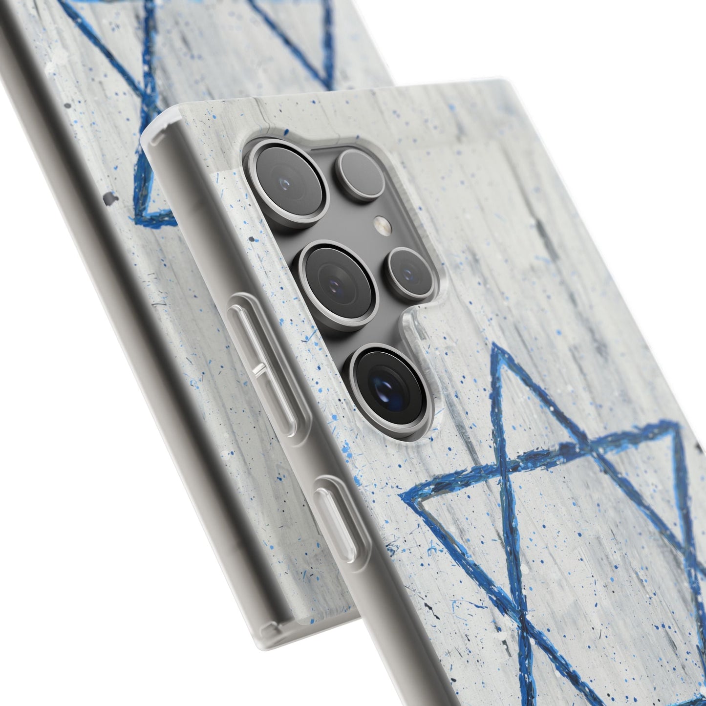 Colorful Phone Case: "Phone Case - Magen David" by Albert Levi Art