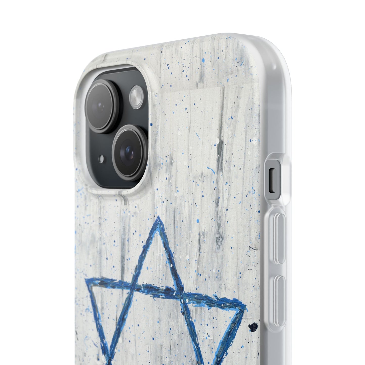 Colorful Phone Case: "Phone Case - Magen David" by Albert Levi Art