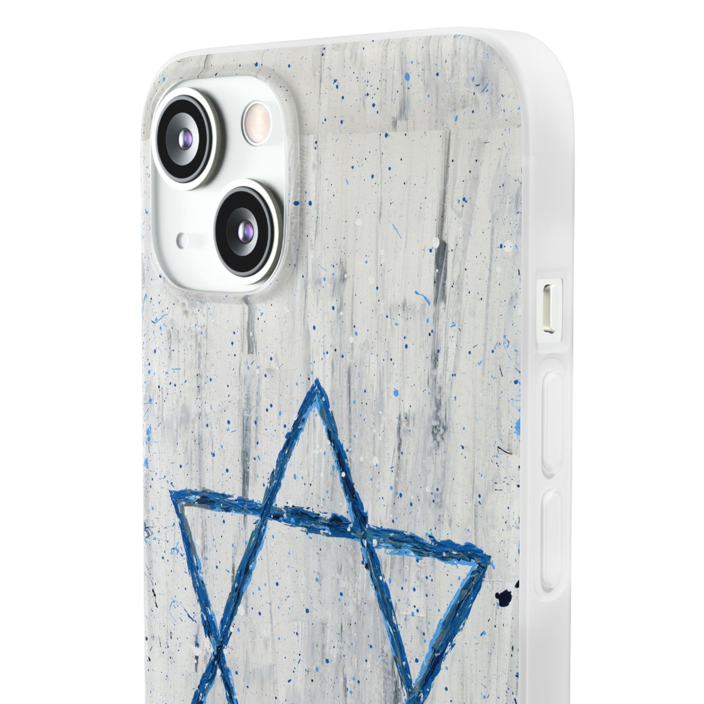 Colorful Phone Case: "Phone Case - Magen David" by Albert Levi Art