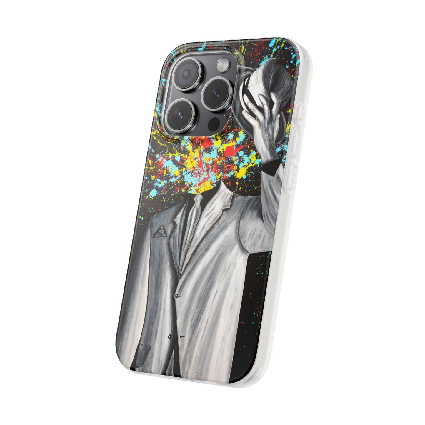 Phone Case - My Head Exploded - Phone Case BY Albert Levi Art