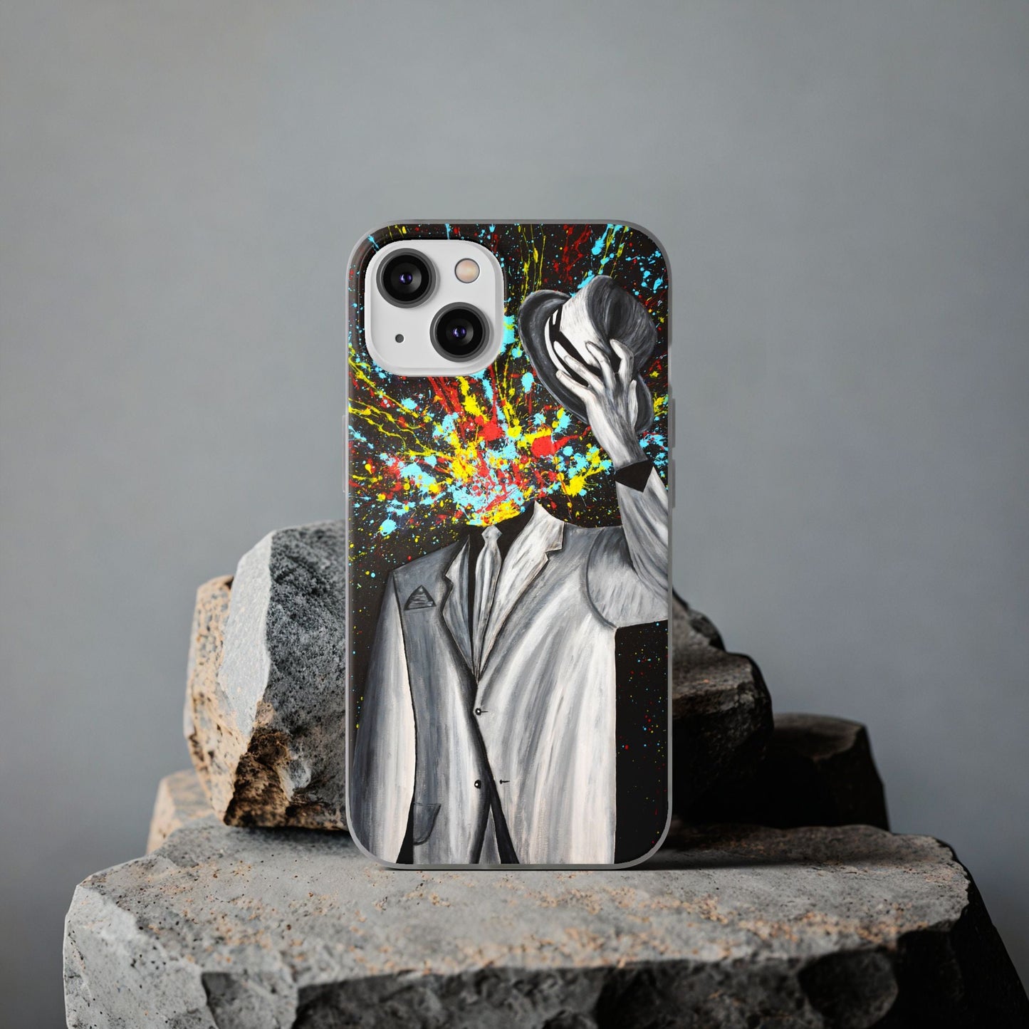 Phone Case - My Head Exploded - Phone Case BY Albert Levi Art
