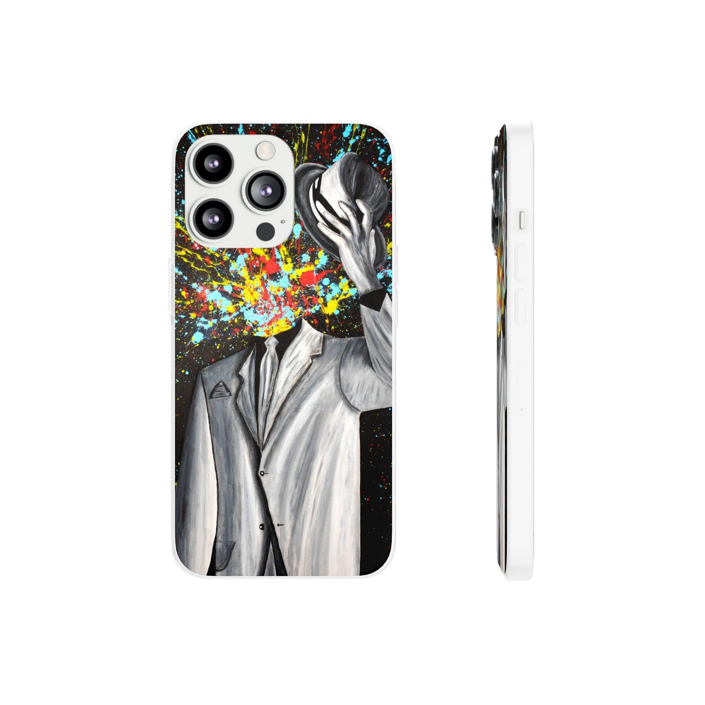 Phone Case - My Head Exploded - Phone Case BY Albert Levi Art