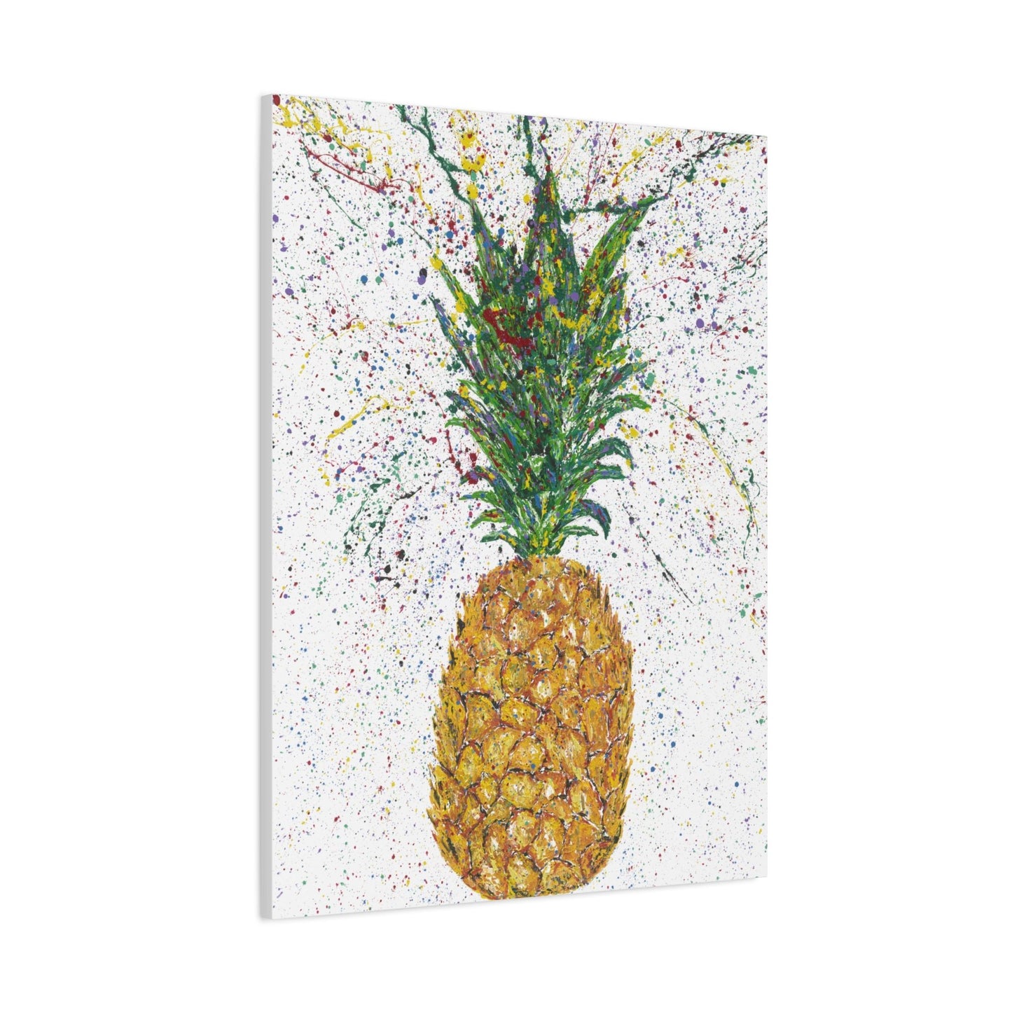 Pineapple - Canvas BY Albert Levi Art