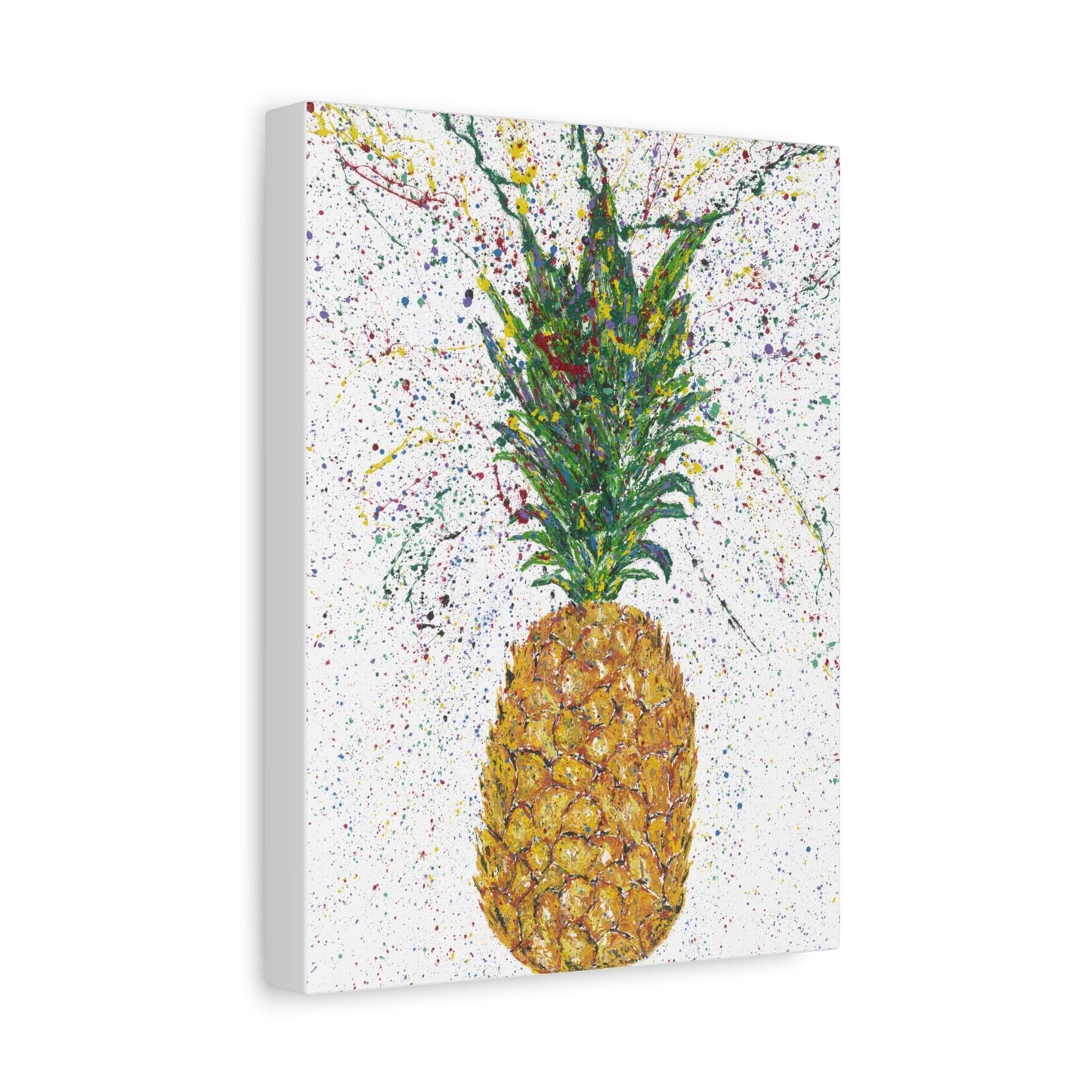 Pineapple - Canvas BY Albert Levi Art
