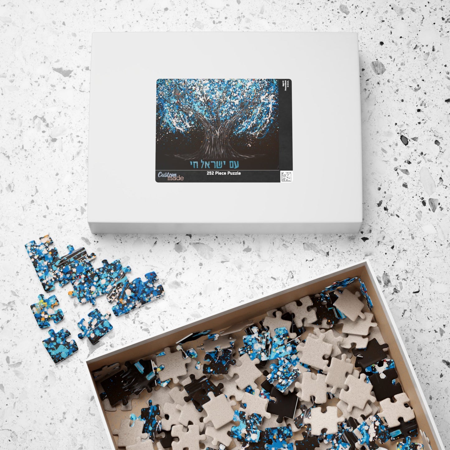 Puzzle - Am Yisrael Chai - Puzzle BY Albert Levi Art