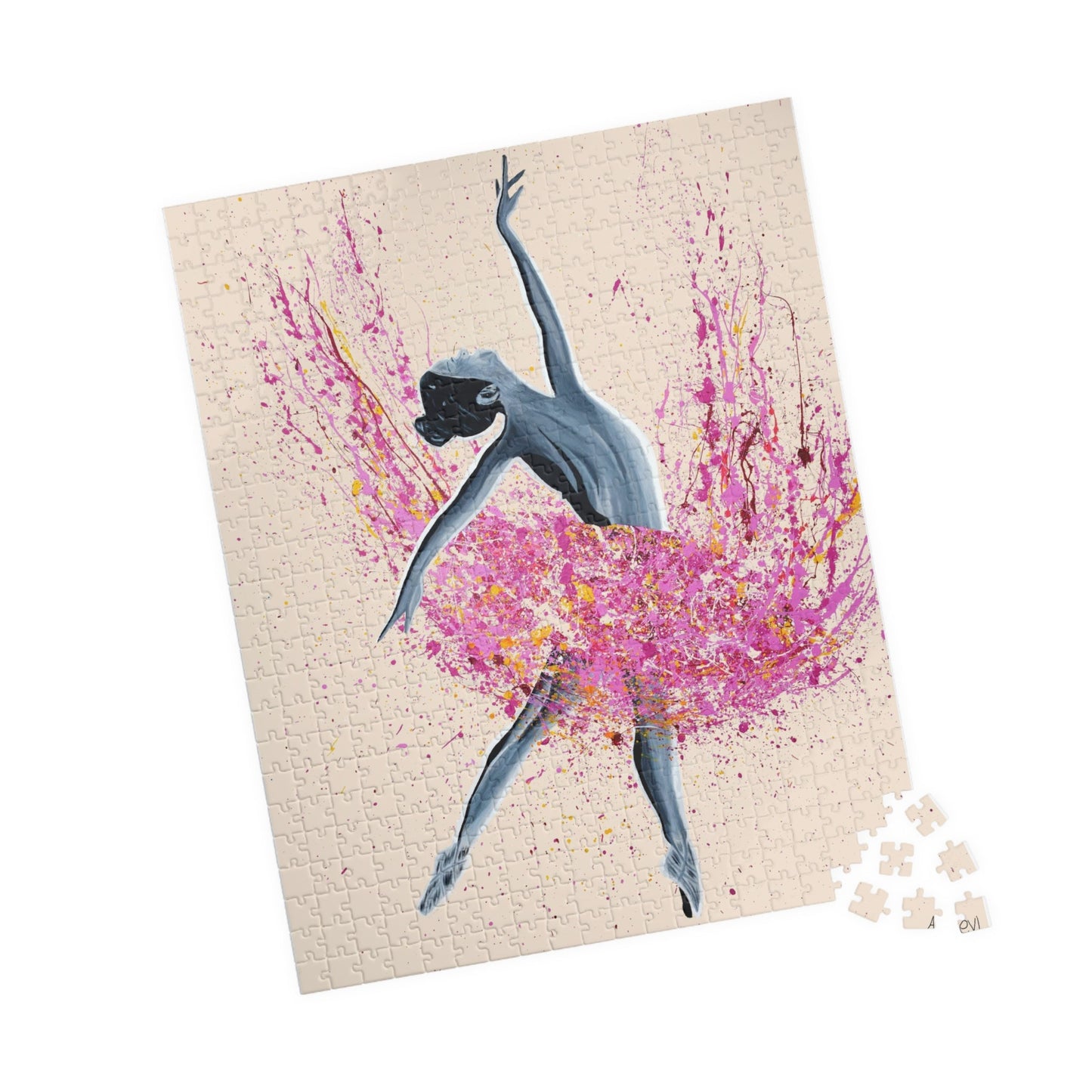 Puzzle - Elegance In Motion - Puzzle BY Albert Levi Art