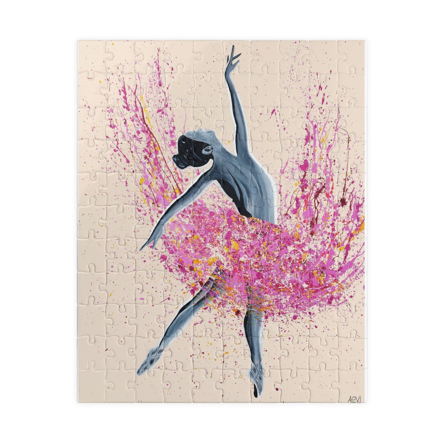 Puzzle - Elegance In Motion - Puzzle BY Albert Levi Art