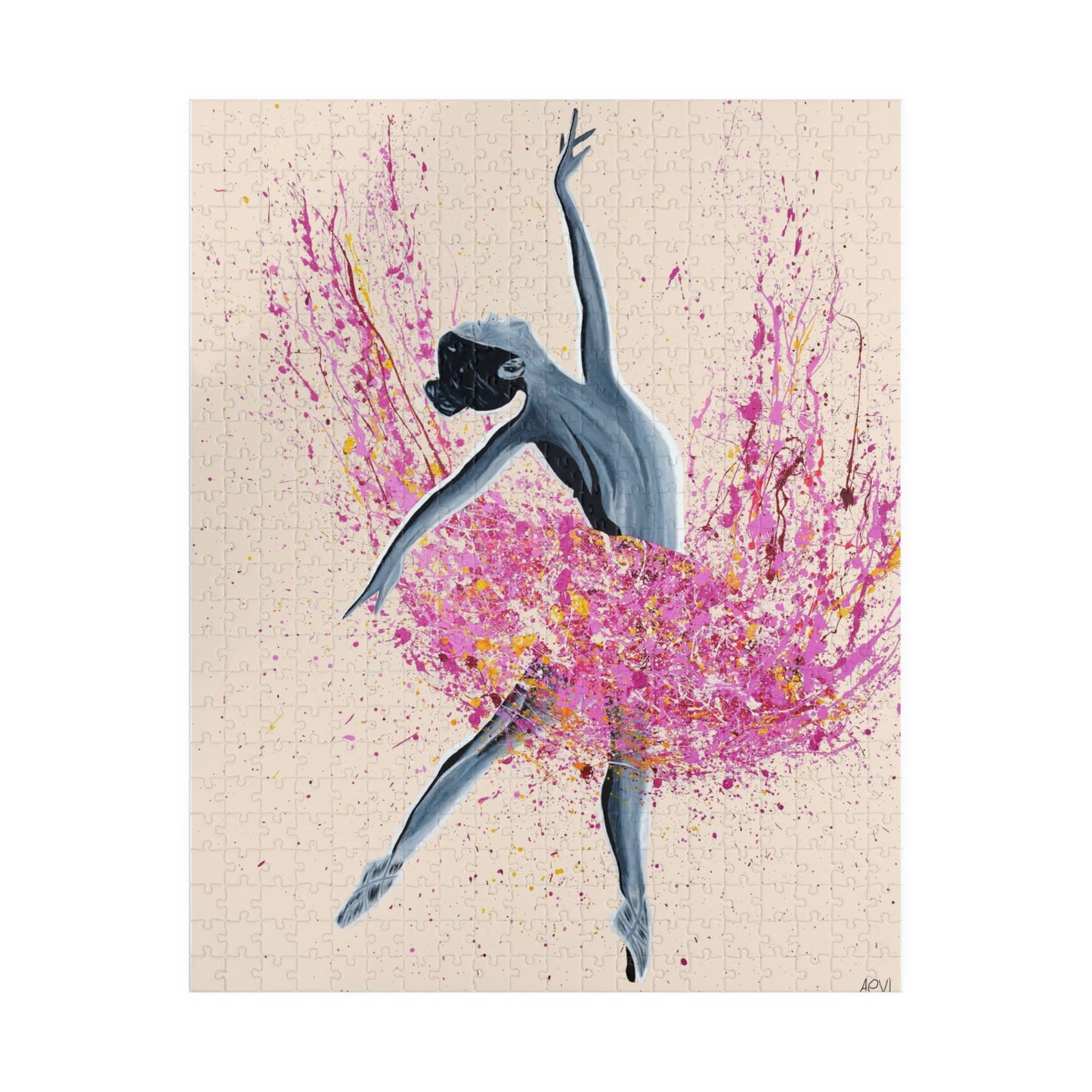 Puzzle - Elegance In Motion - Puzzle BY Albert Levi Art