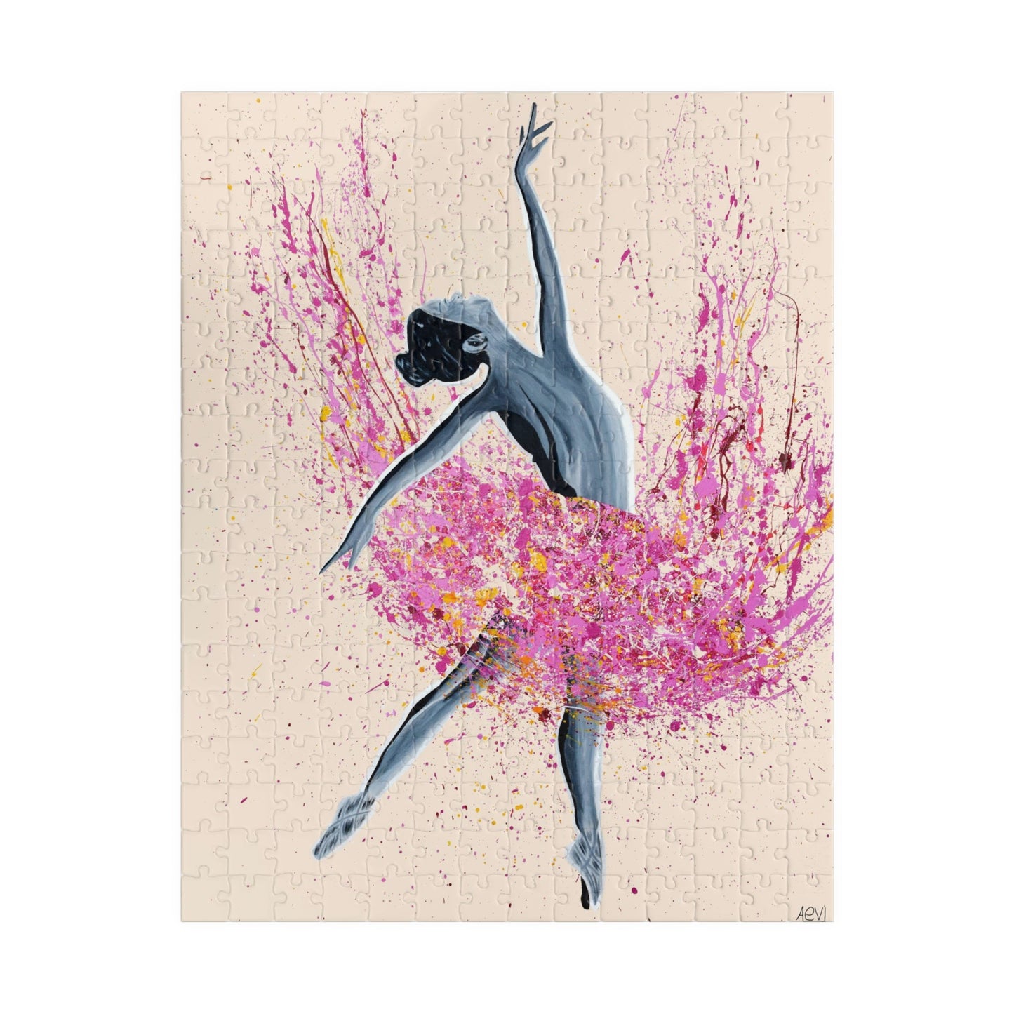 Puzzle - Elegance In Motion - Puzzle BY Albert Levi Art