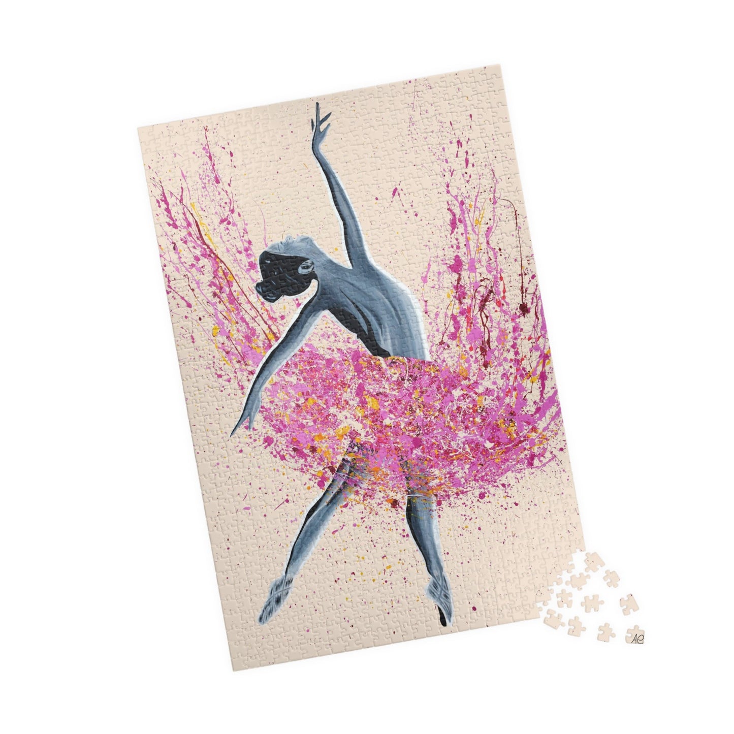 Puzzle - Elegance In Motion - Puzzle BY Albert Levi Art