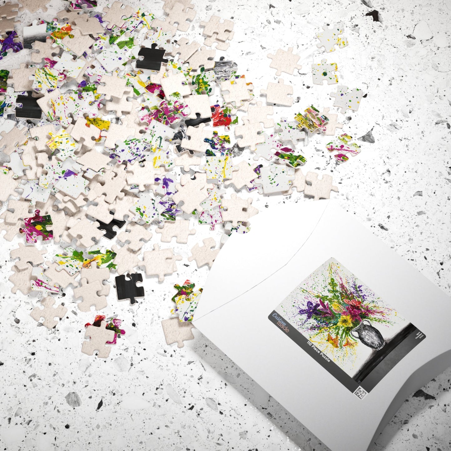 PUZZLE - FLOWERS - Puzzle BY Albert Levi Art