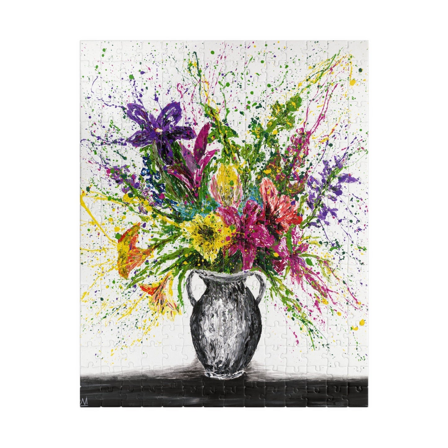 PUZZLE - FLOWERS - Puzzle BY Albert Levi Art