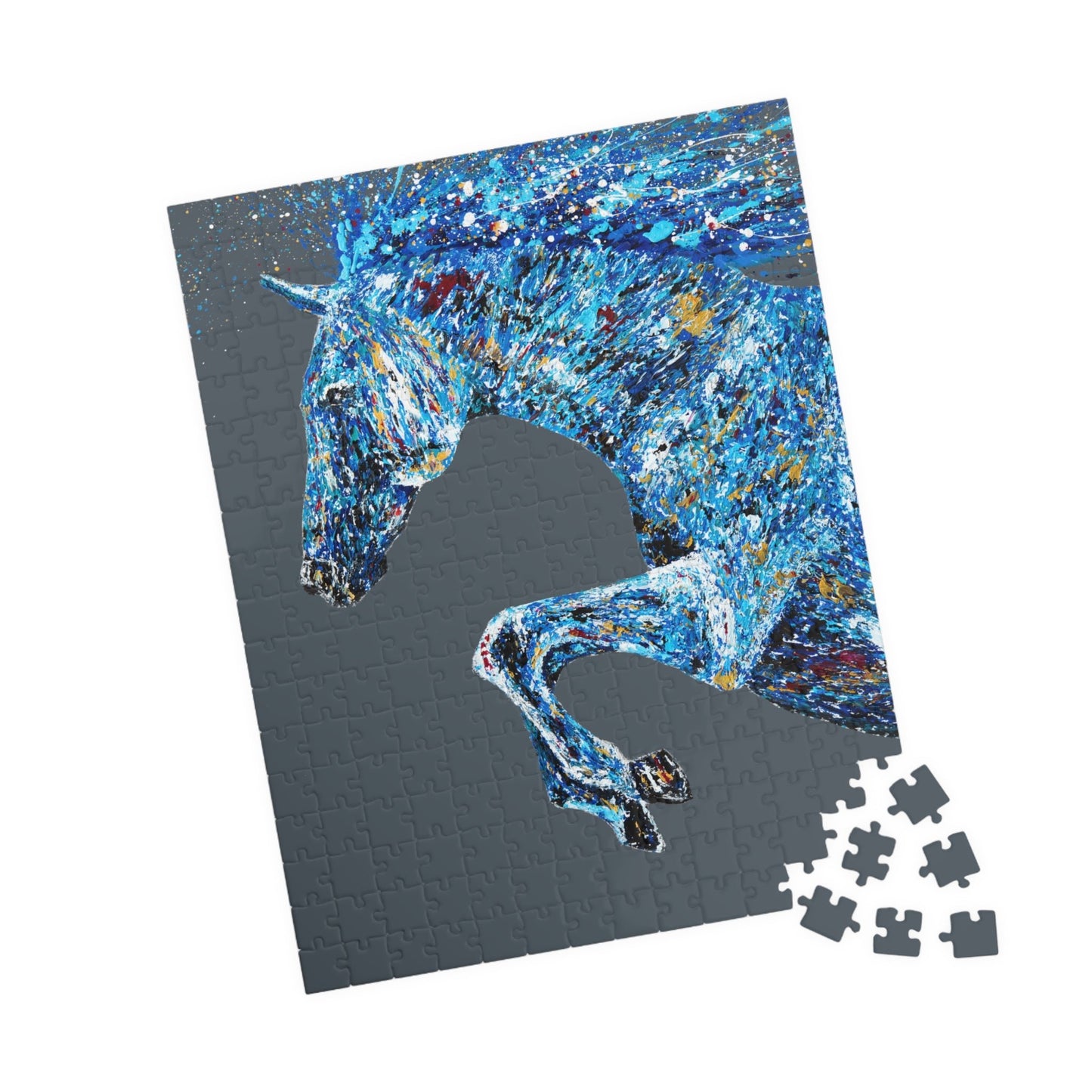 Puzzle Powerful Stride - Puzzle BY Albert Levi Art