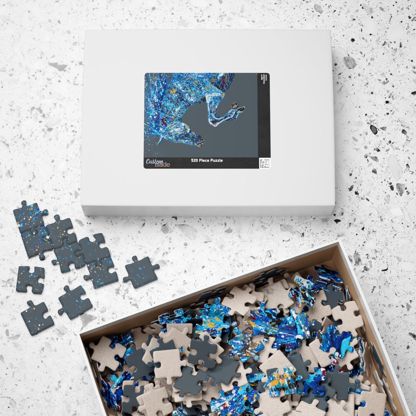Puzzle Powerful Stride - Puzzle BY Albert Levi Art