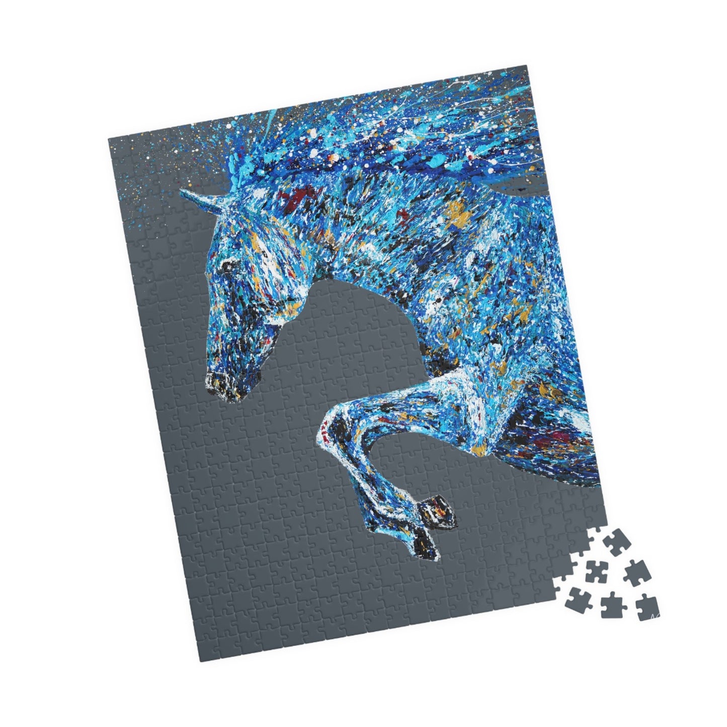 Puzzle Powerful Stride - Puzzle BY Albert Levi Art