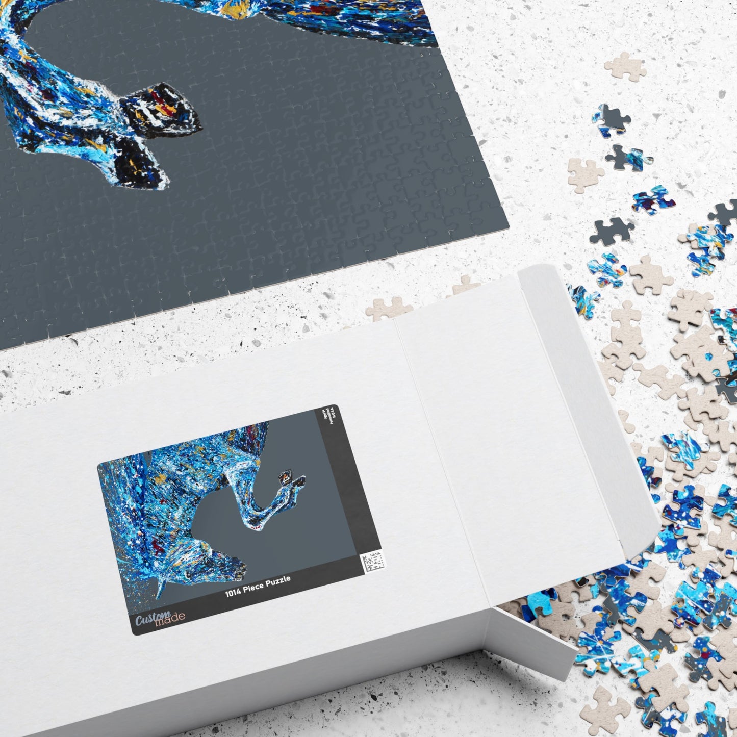 Puzzle Powerful Stride - Puzzle BY Albert Levi Art