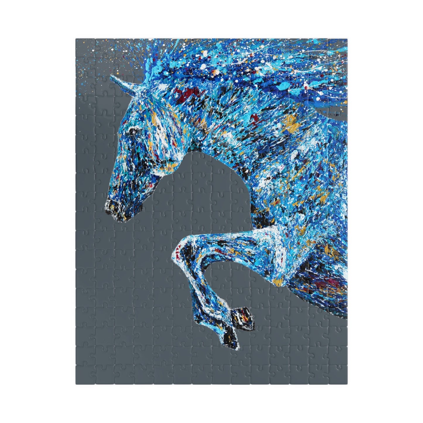 Puzzle Powerful Stride - Puzzle BY Albert Levi Art