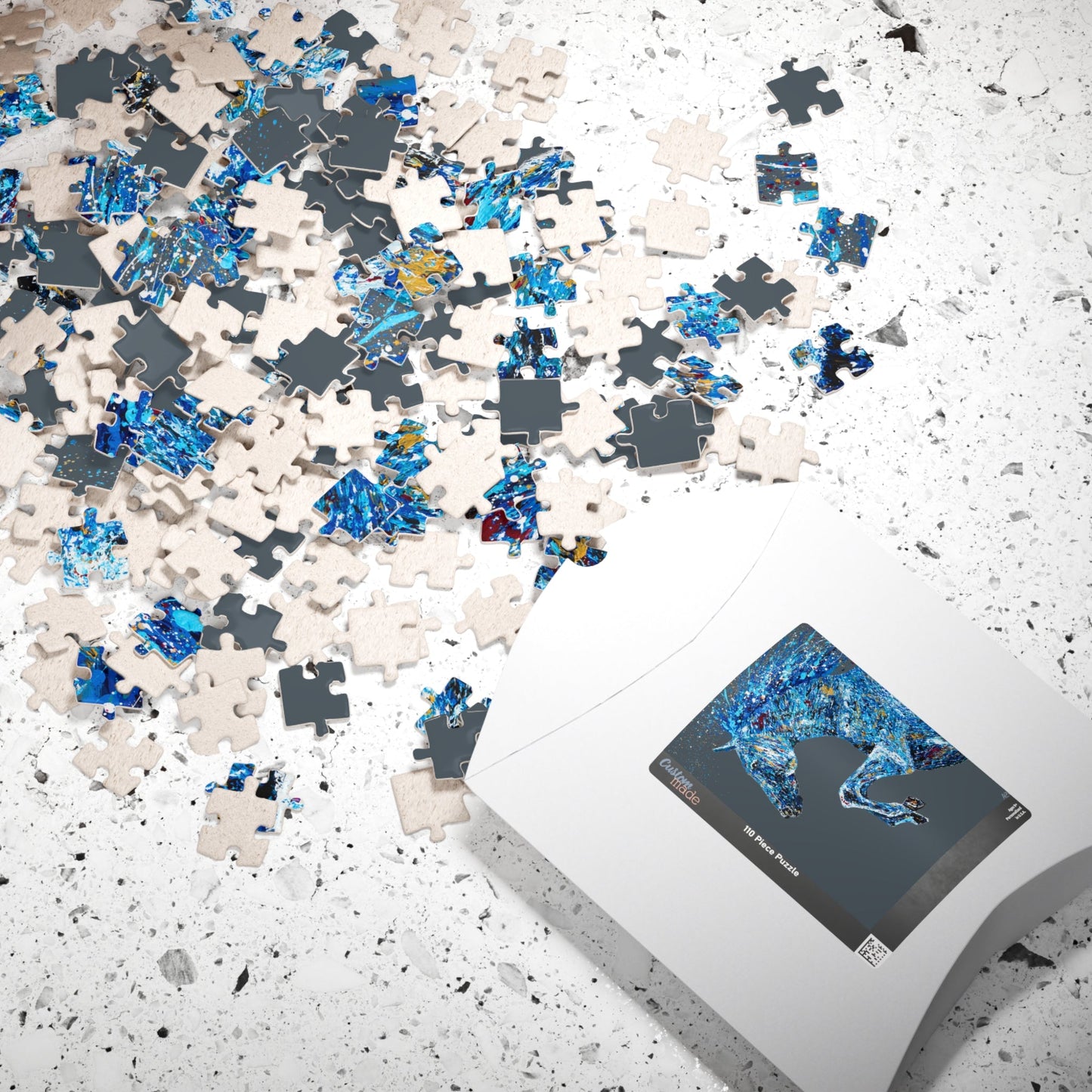 Puzzle Powerful Stride - Puzzle BY Albert Levi Art