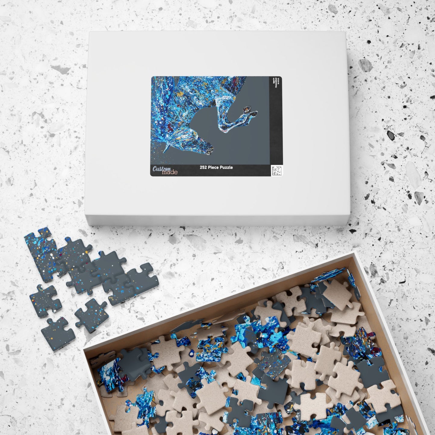 Puzzle Powerful Stride - Puzzle BY Albert Levi Art