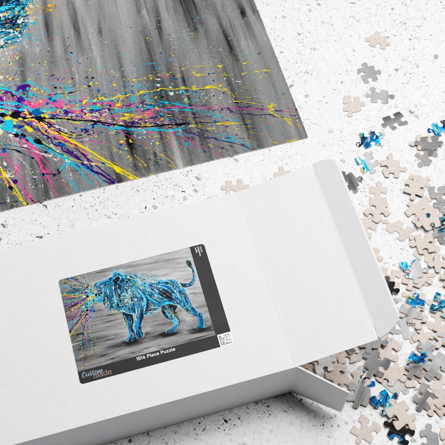 Puzzle - Roar Of Strength - Puzzle BY Albert Levi Art