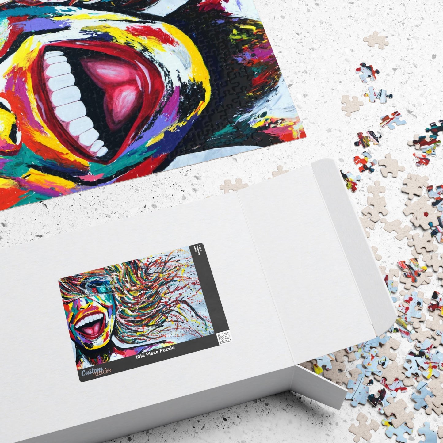 Puzzle - Smile Forever - Puzzle BY Albert Levi Art