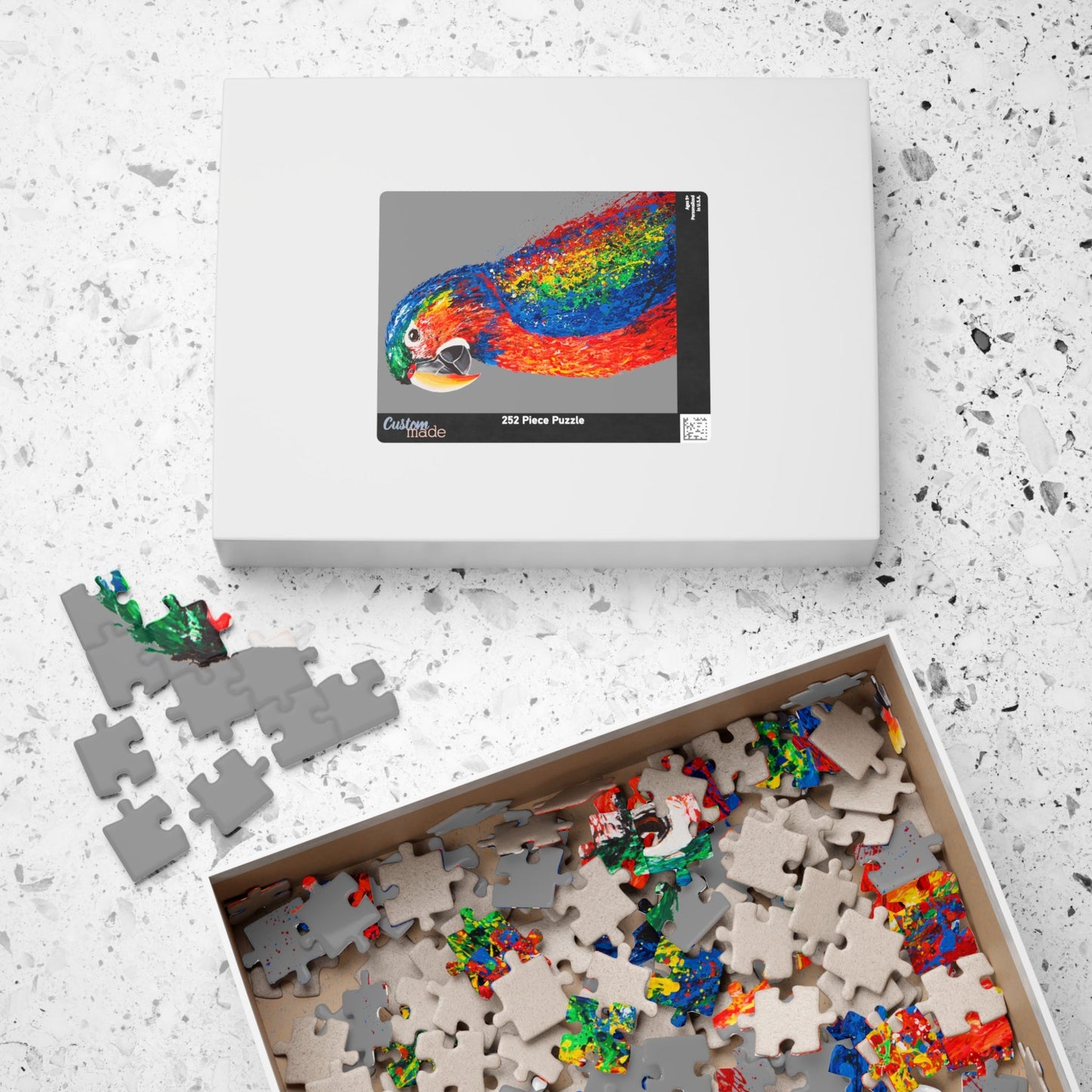 Puzzle - Tropical Color - Puzzle BY Albert Levi Art