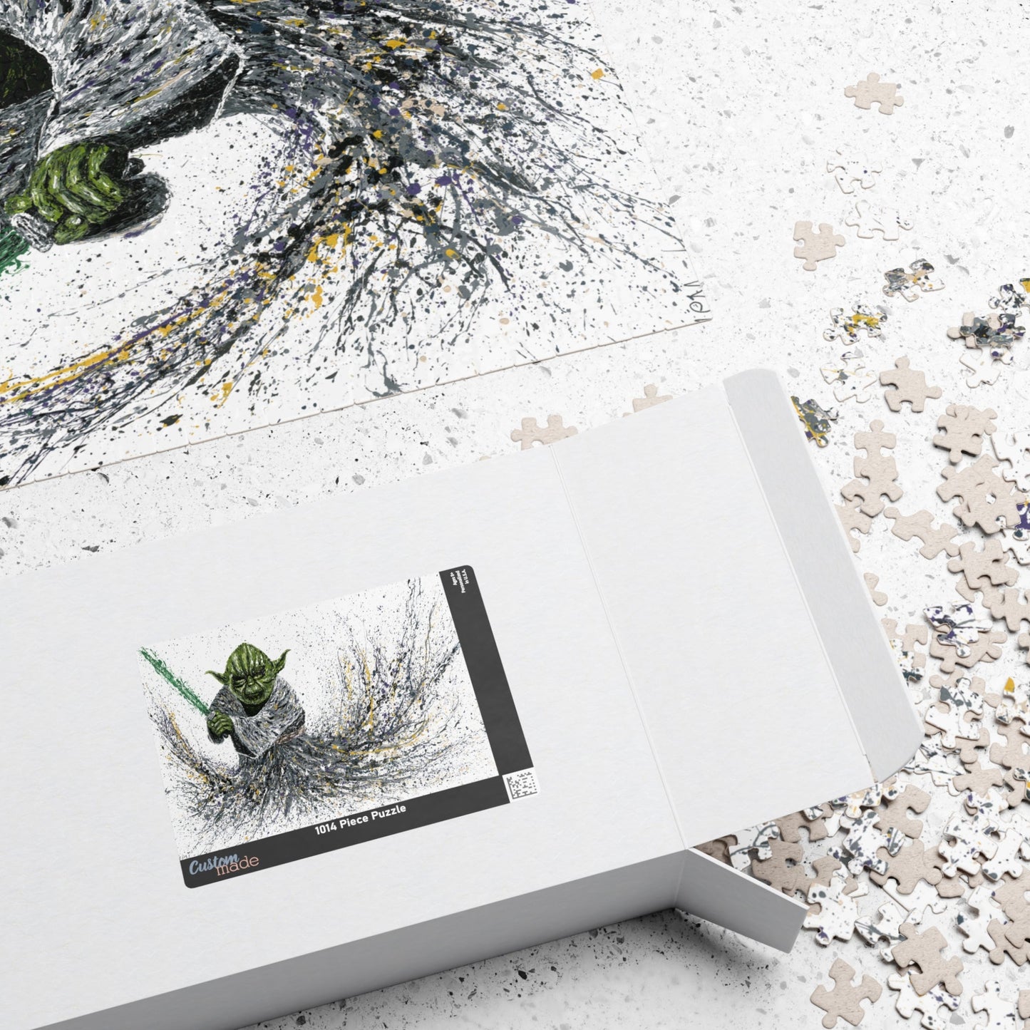 PUZZLE - YODA - Puzzle BY Albert Levi Art