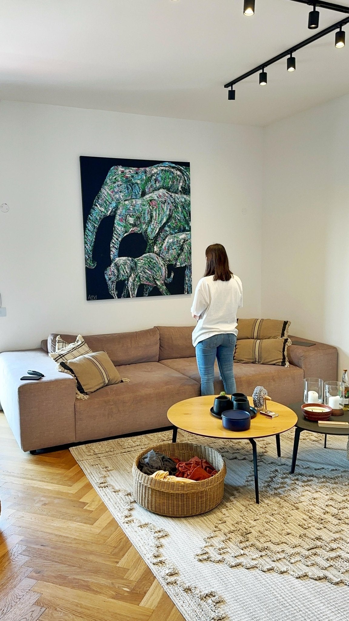Strong Family - Canvas BY Albert Levi Art