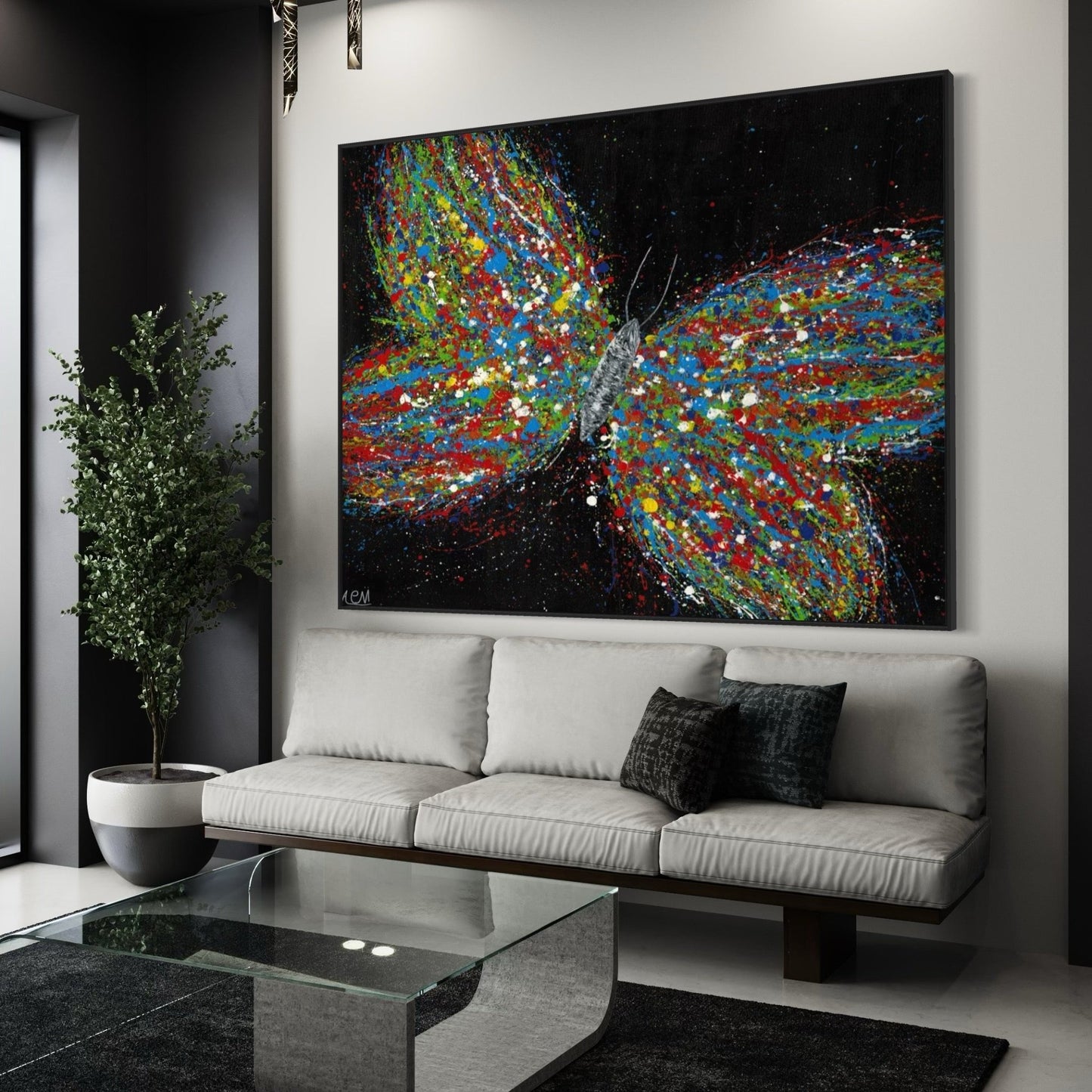 The Magic Of Color - Canvas BY Albert Levi Art