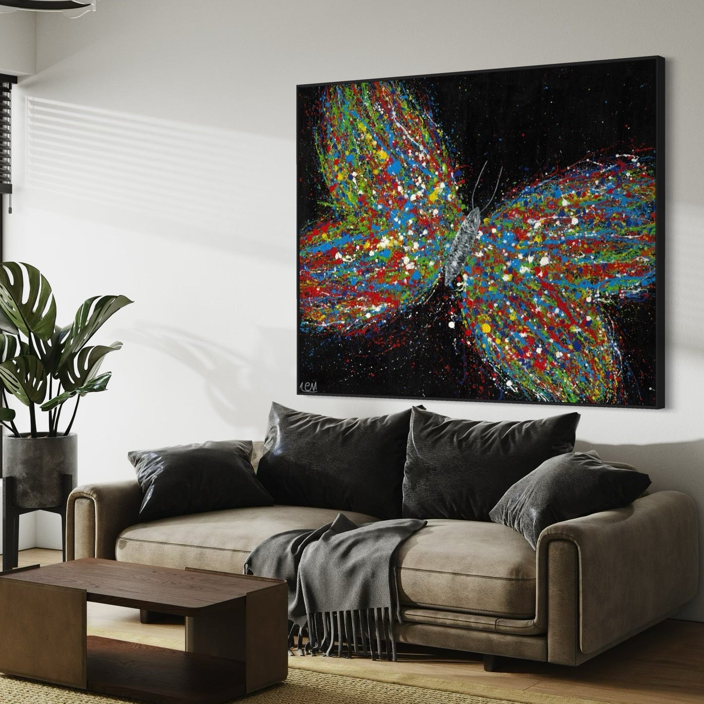The Magic Of Color - Canvas BY Albert Levi Art