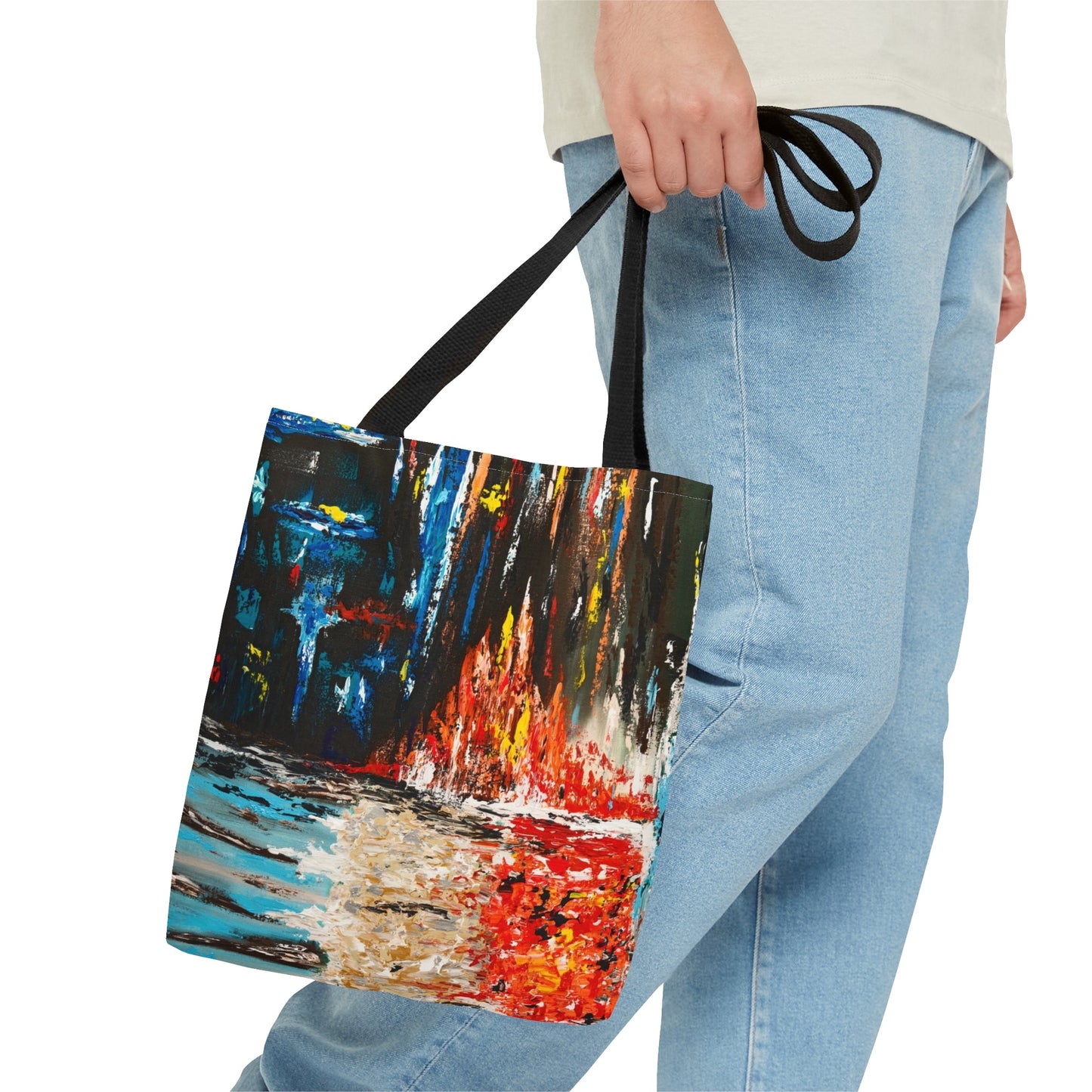Tote Bag Abstract - Bags BY Albert Levi Art