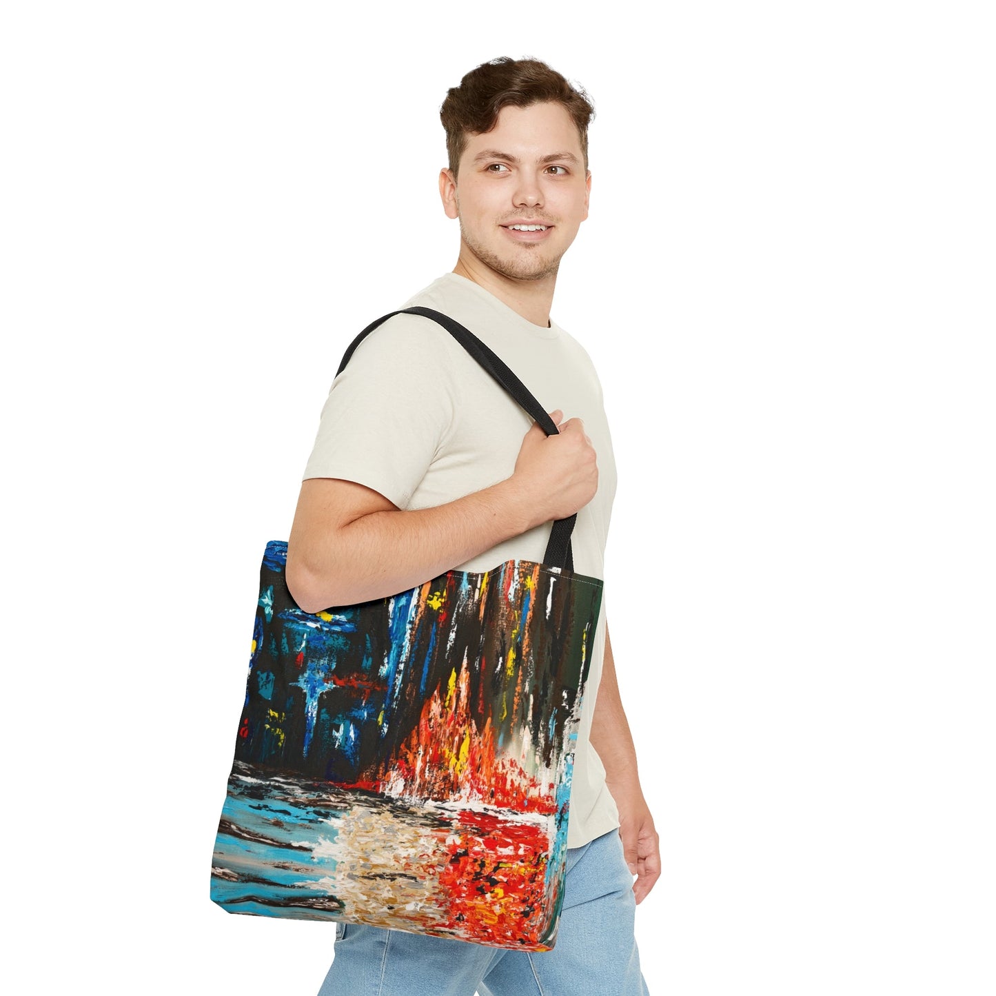 Tote Bag Abstract - Bags BY Albert Levi Art