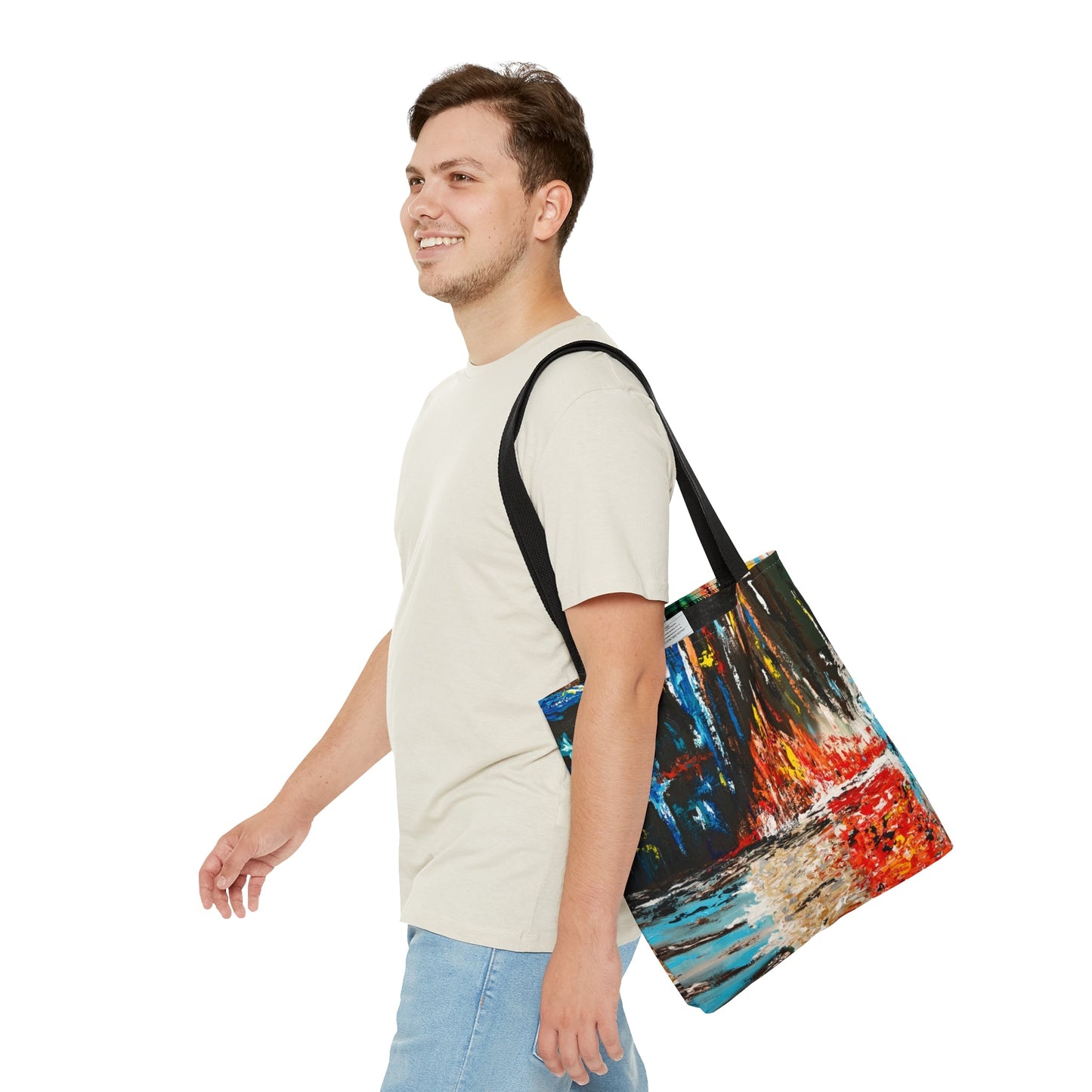 Tote Bag Abstract - Bags BY Albert Levi Art
