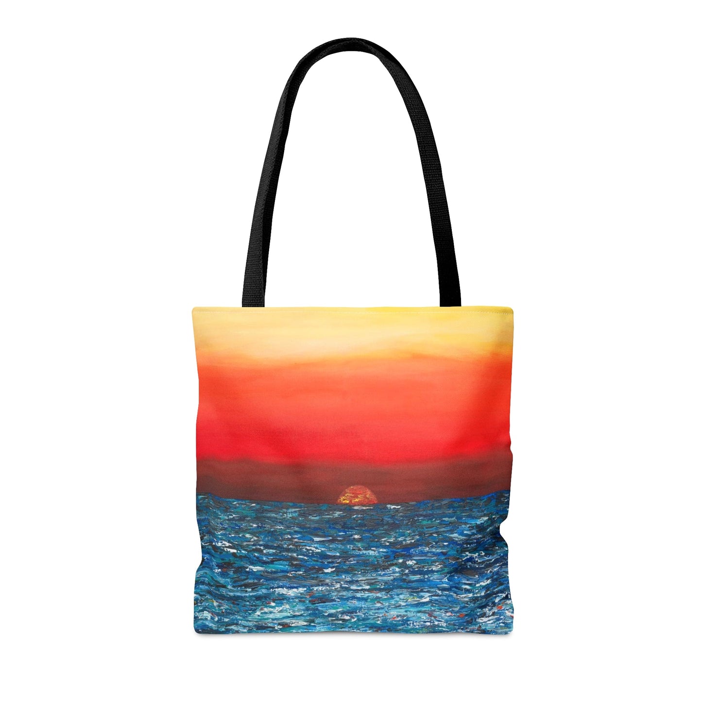 Tote Bag - Calm Sunset - Bags BY Albert Levi Art