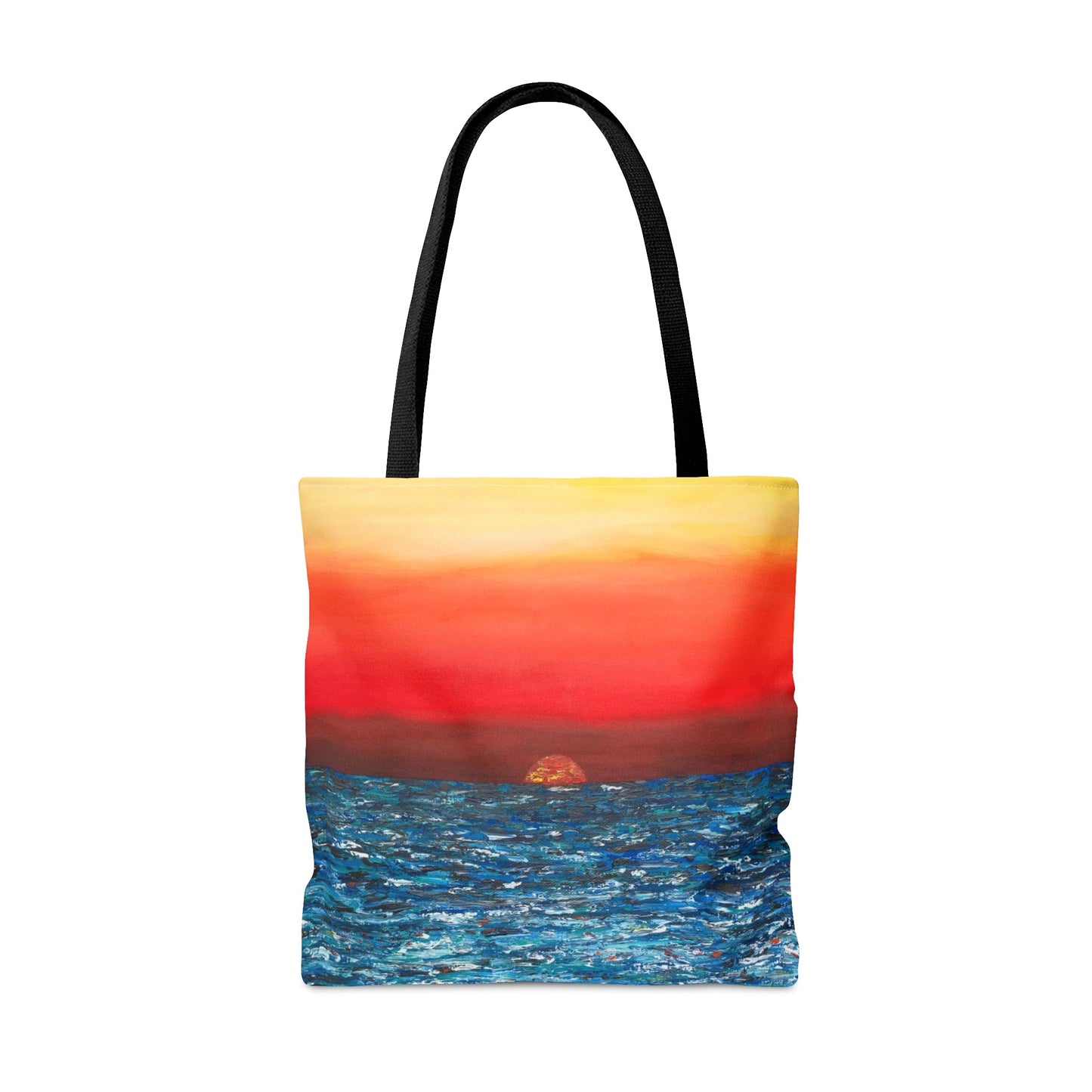 Tote Bag - Calm Sunset - Bags BY Albert Levi Art
