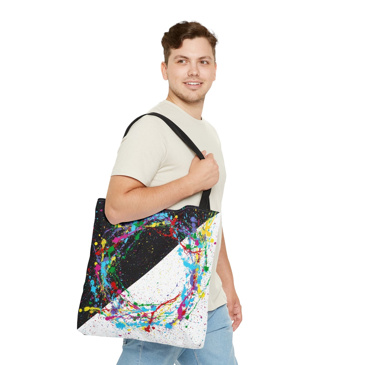 Tote Bag - Circle Of Life - Bags BY Albert Levi Art