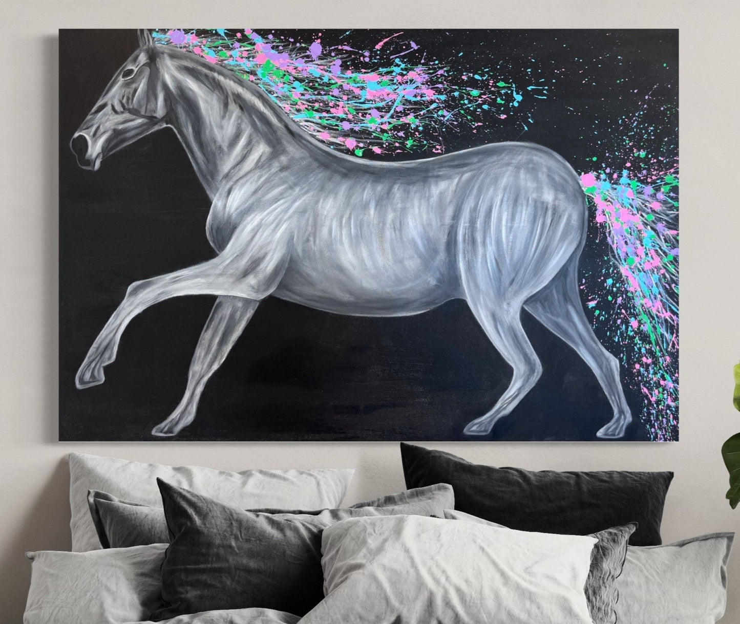 Tote Bag - Dynamic Gallop - Bags BY Albert Levi Art