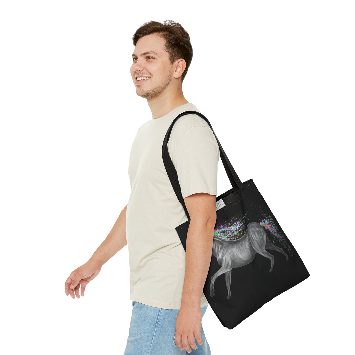 Tote Bag - Dynamic Gallop - Bags BY Albert Levi Art