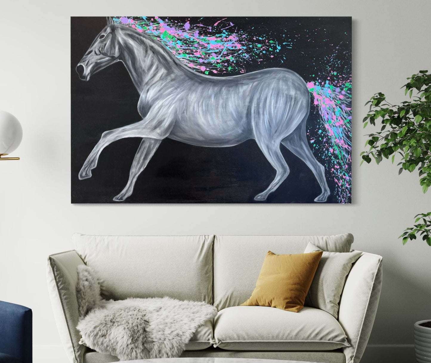 Tote Bag - Dynamic Gallop - Bags BY Albert Levi Art