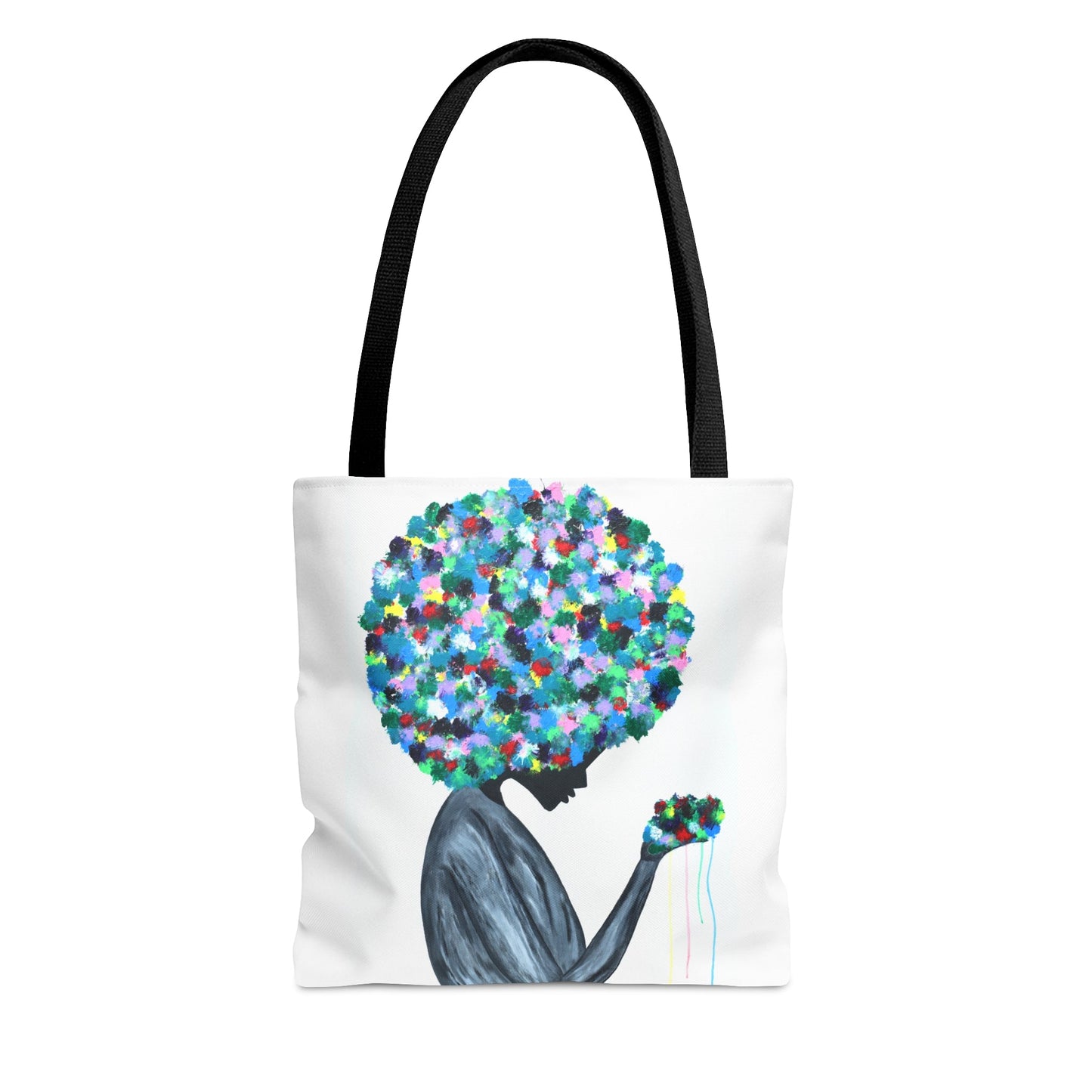 Tote Bag - Flowers In The Hair - Bags BY Albert Levi Art