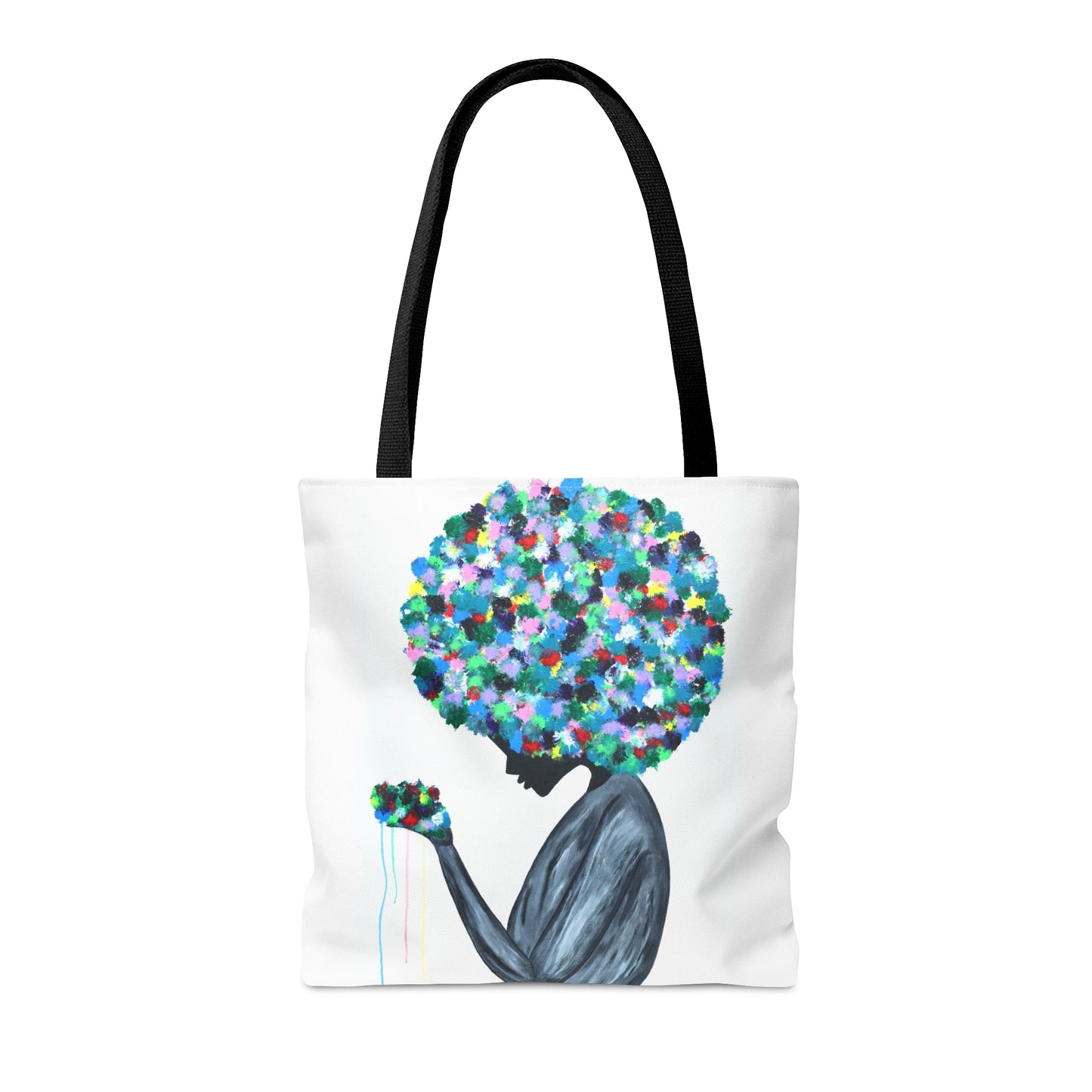 Tote Bag - Flowers In The Hair - Bags BY Albert Levi Art