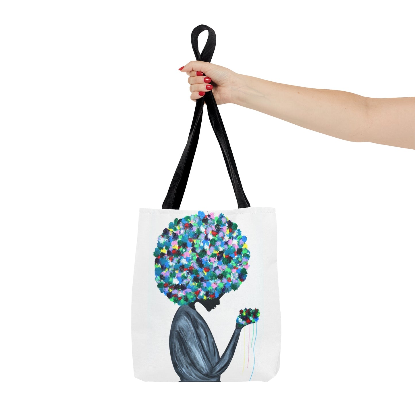 Tote Bag - Flowers In The Hair - Bags BY Albert Levi Art