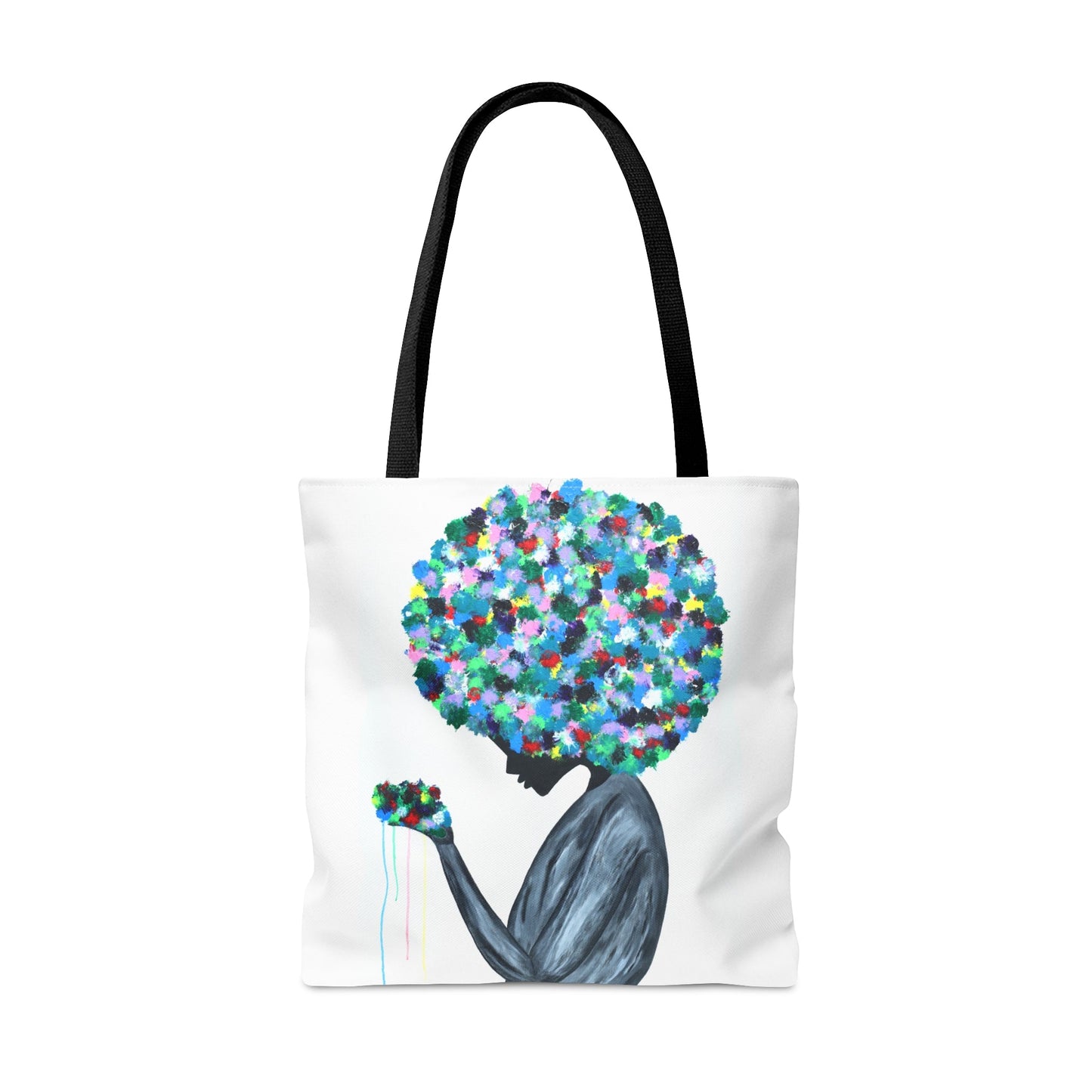 Tote Bag - Flowers In The Hair - Bags BY Albert Levi Art