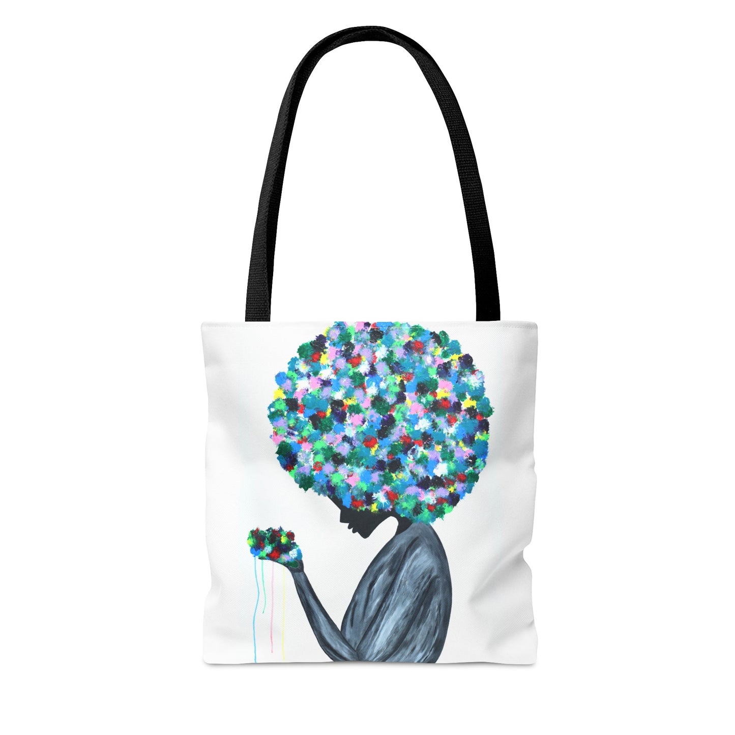 Tote Bag - Flowers In The Hair - Bags BY Albert Levi Art