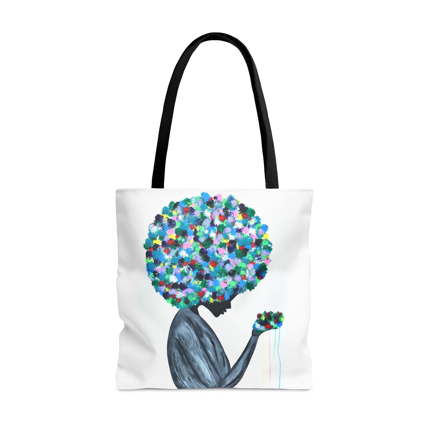 Tote Bag - Flowers In The Hair - Bags BY Albert Levi Art