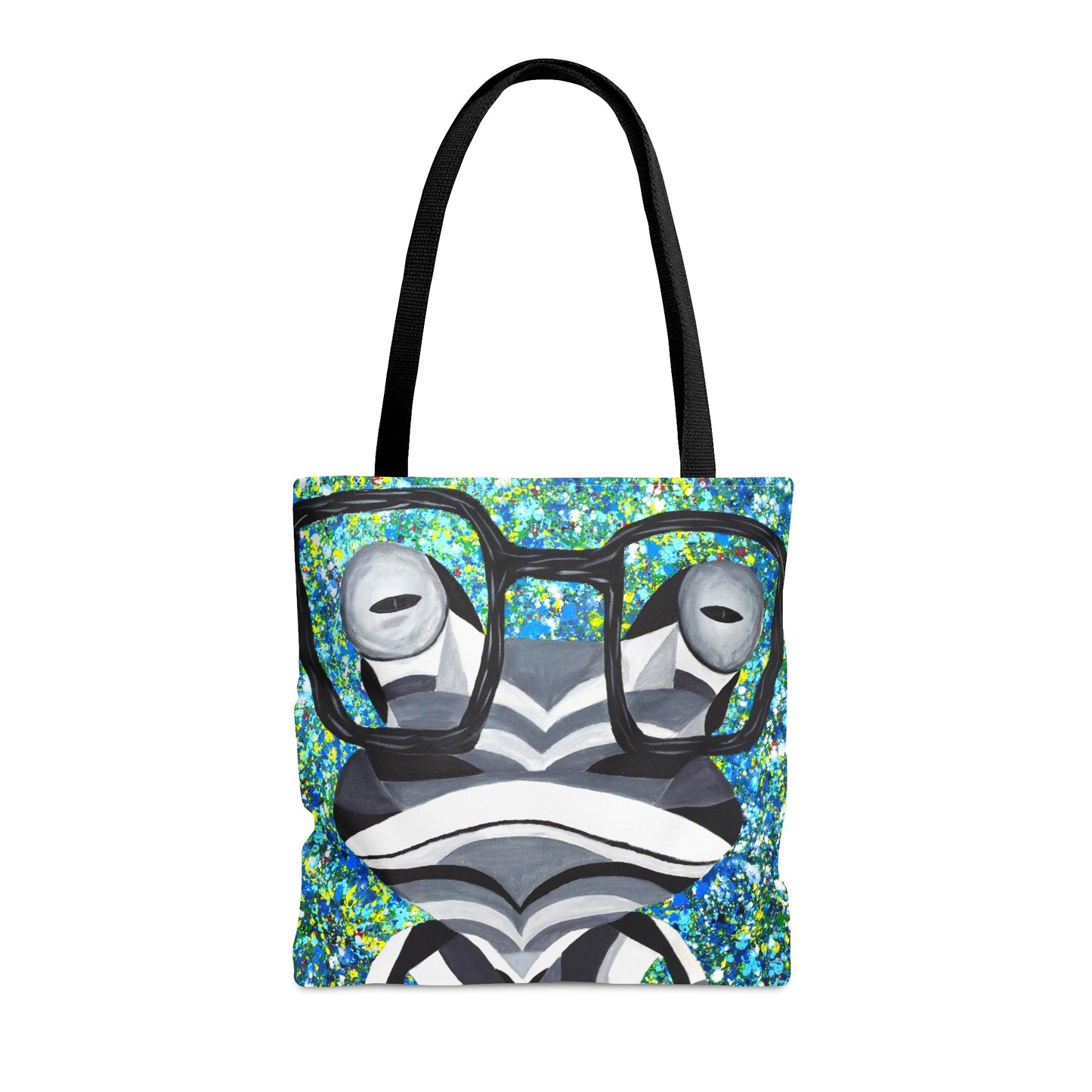 Tote Bag - FUNKY FROG - Bags BY Albert Levi Art