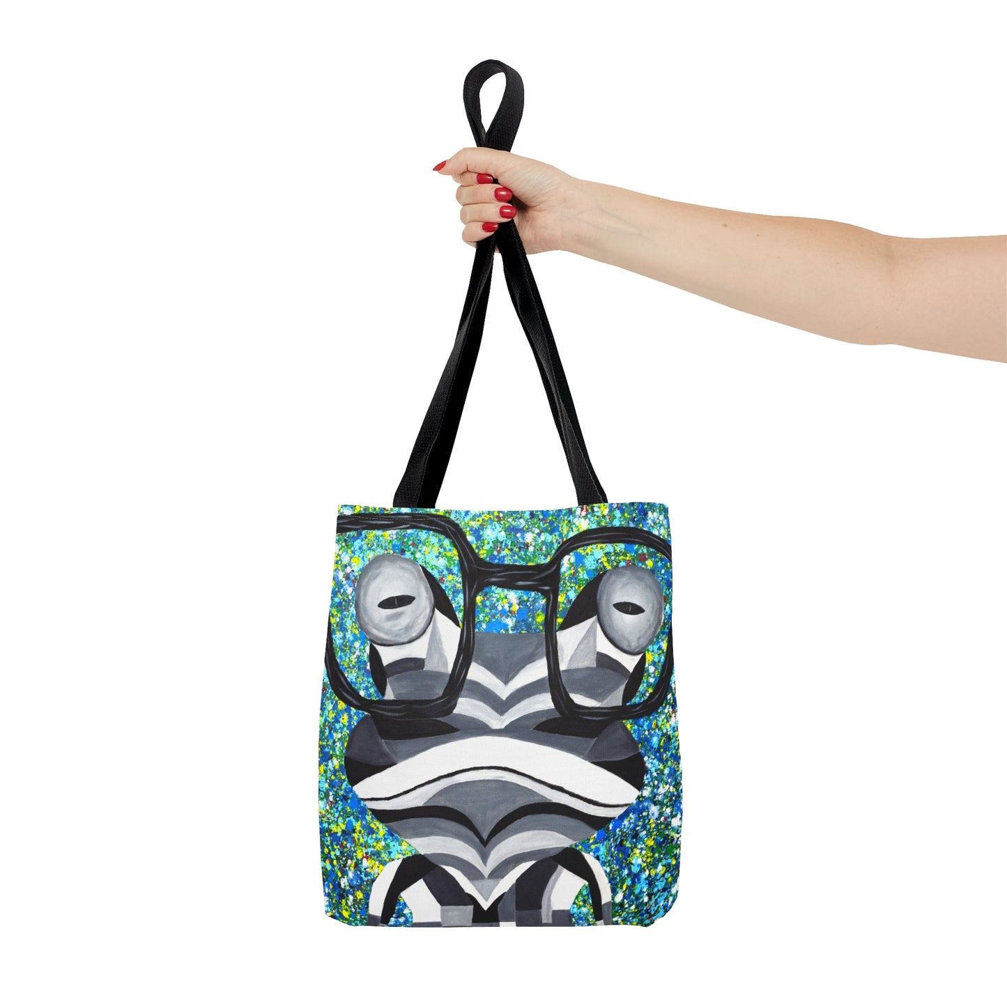 Tote Bag - FUNKY FROG - Bags BY Albert Levi Art
