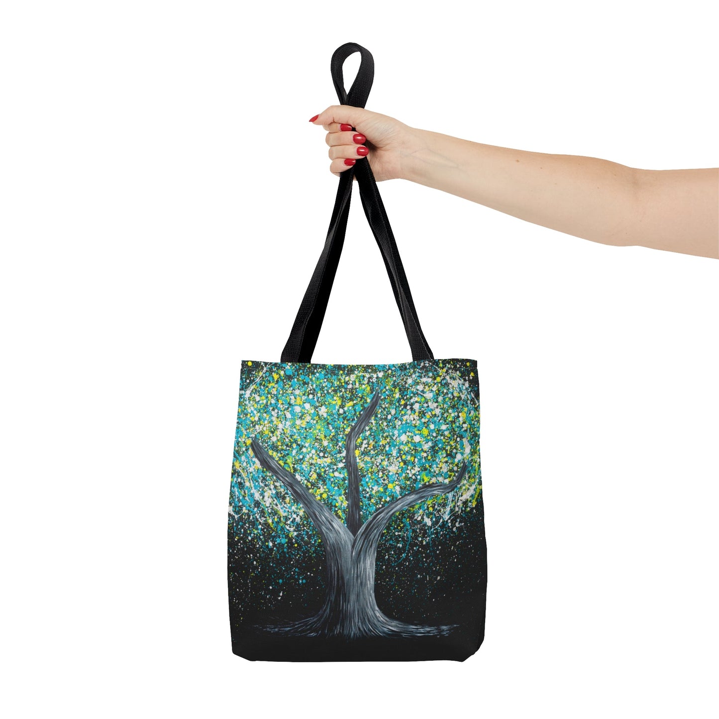 Tote Bag - GLOW IN THE DARK - Bags BY Albert Levi Art