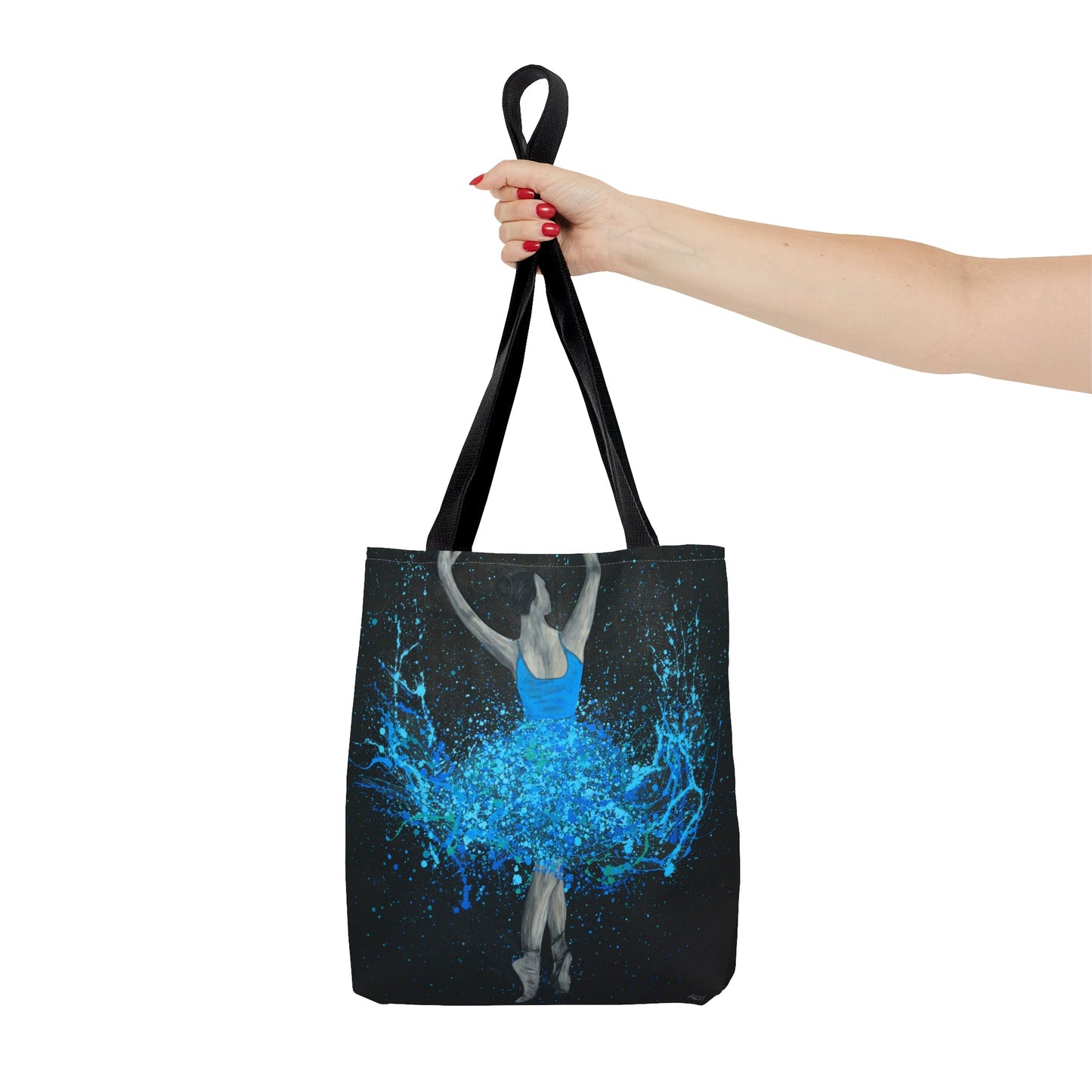 Tote Bag - GLOW IN THE DARK DANCE - Bags BY Albert Levi Art