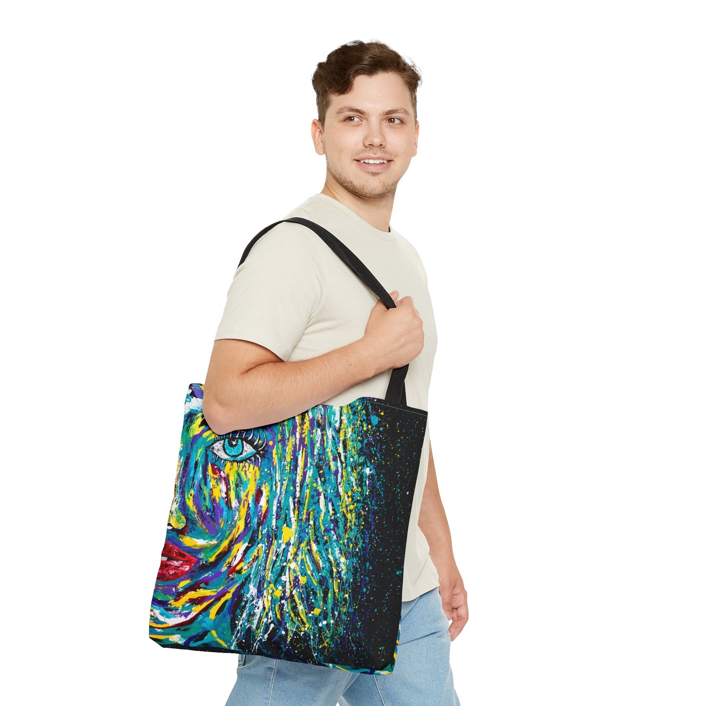Tote Bag - Hard Life, Good Life - Bags BY Albert Levi Art